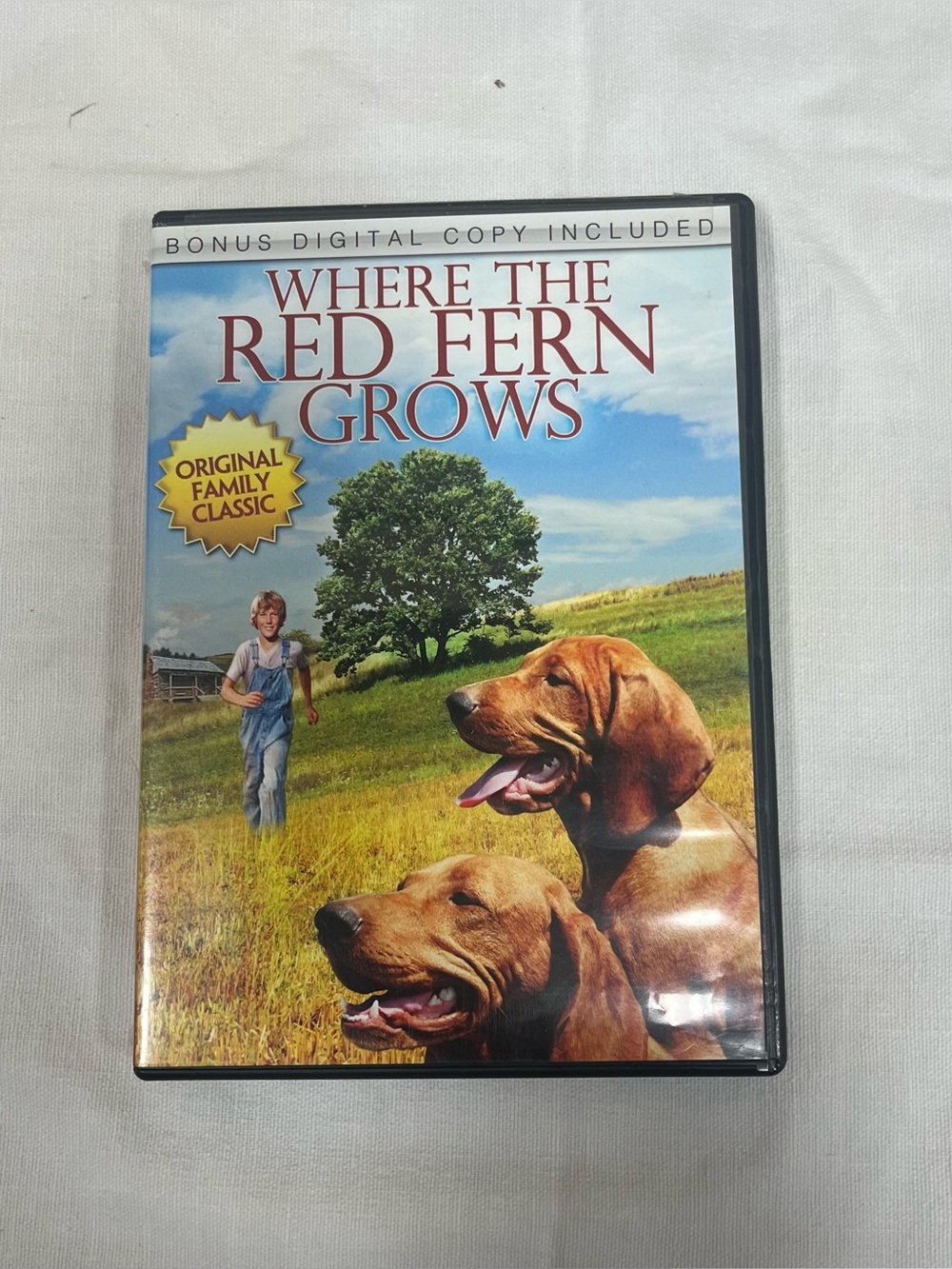 Where the Red Fern Grows DVD — Red, Green, Blue